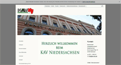Desktop Screenshot of kav-nds.de